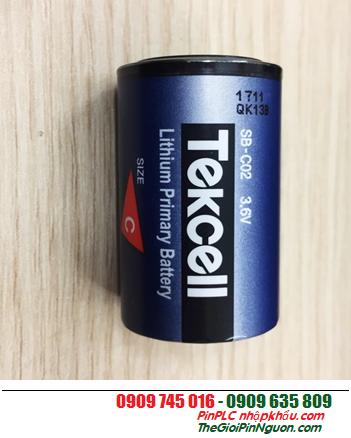 Tekcell SB-C02; Pin nuôi nguồn Tekcel SB-C02 lithium 3.6v 8500mAh _Xuất xứ Hàn Quốc